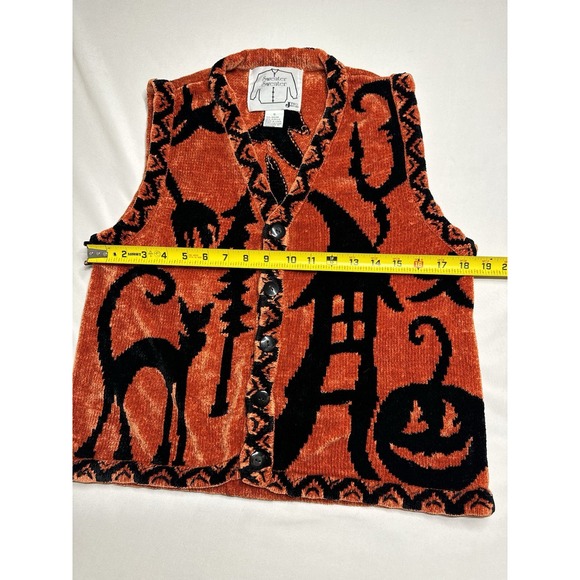 J Two New York SWEATER‎ Halloween Best Unique Cozy Size Small - Picture 5 of 5